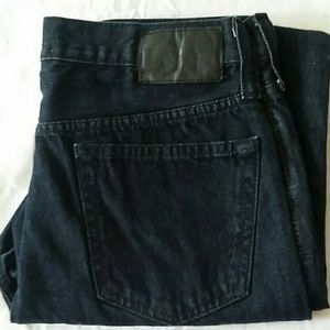 Men's Bullhead Slim Jeans Dark Blue Black